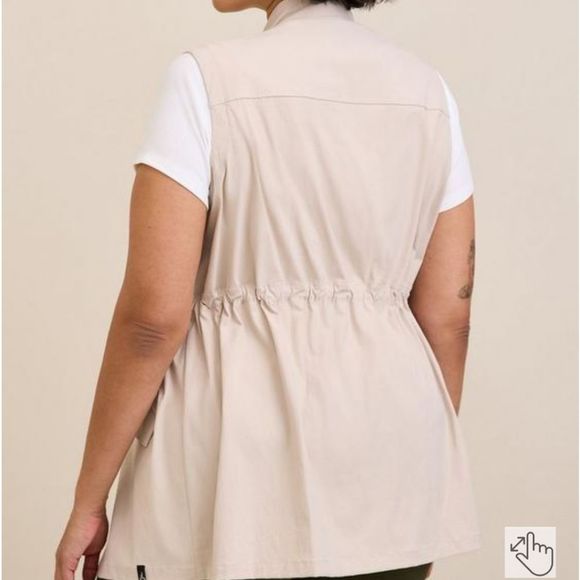 Torrid Happy Camper Ripstop Active Vest - Picture 3 of 5